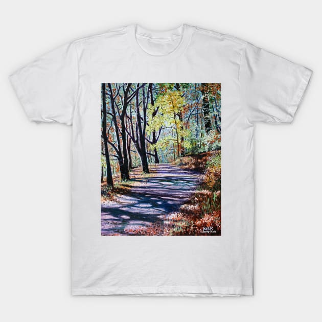 'THE TRAIL FROM CHETOLA TO BASS LAKE' T-Shirt by jerrykirk